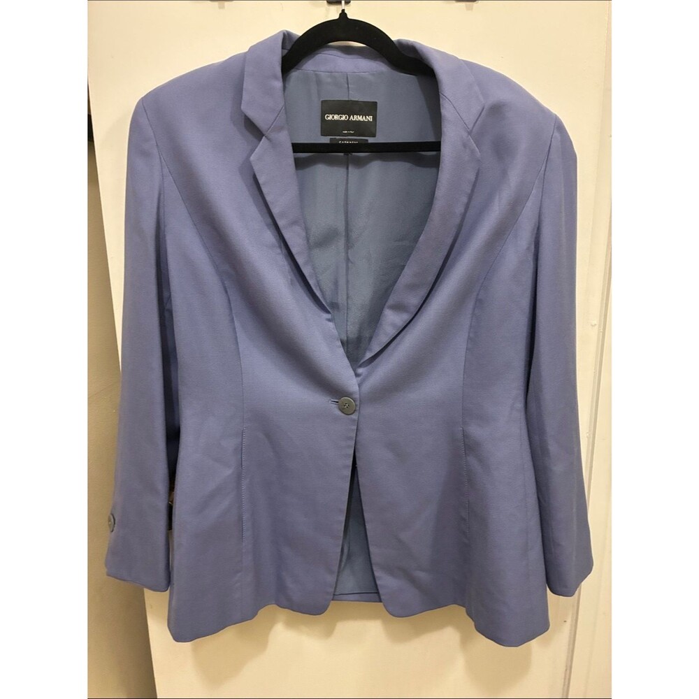RARE! Vintage 1990s Giorgio Armani Black Label Cashmere Blazer